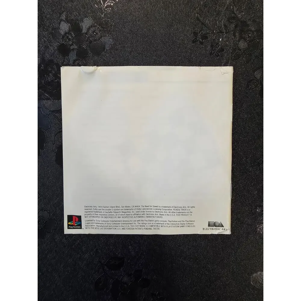 Sony PlayStation (PS1) Road & Track Presents The Need for Speed 1996